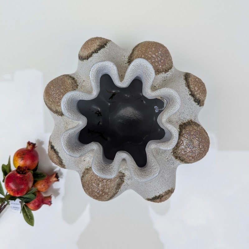 Vaso decorato in ceramica Chakra Macula grande