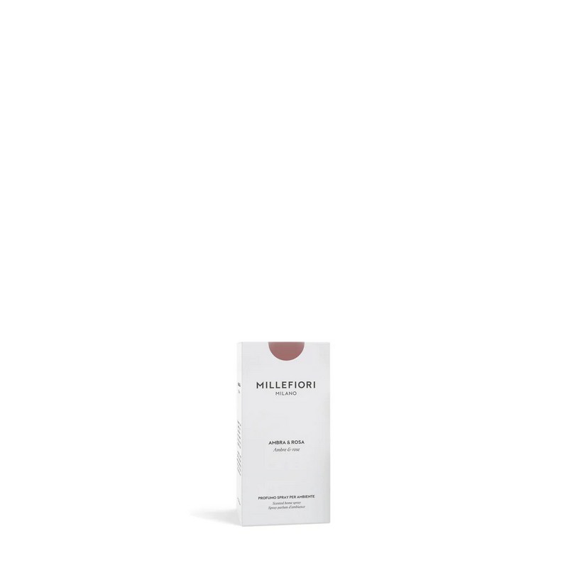 Spray per ambiente Millefiori Ambra e rosa da 100 ml