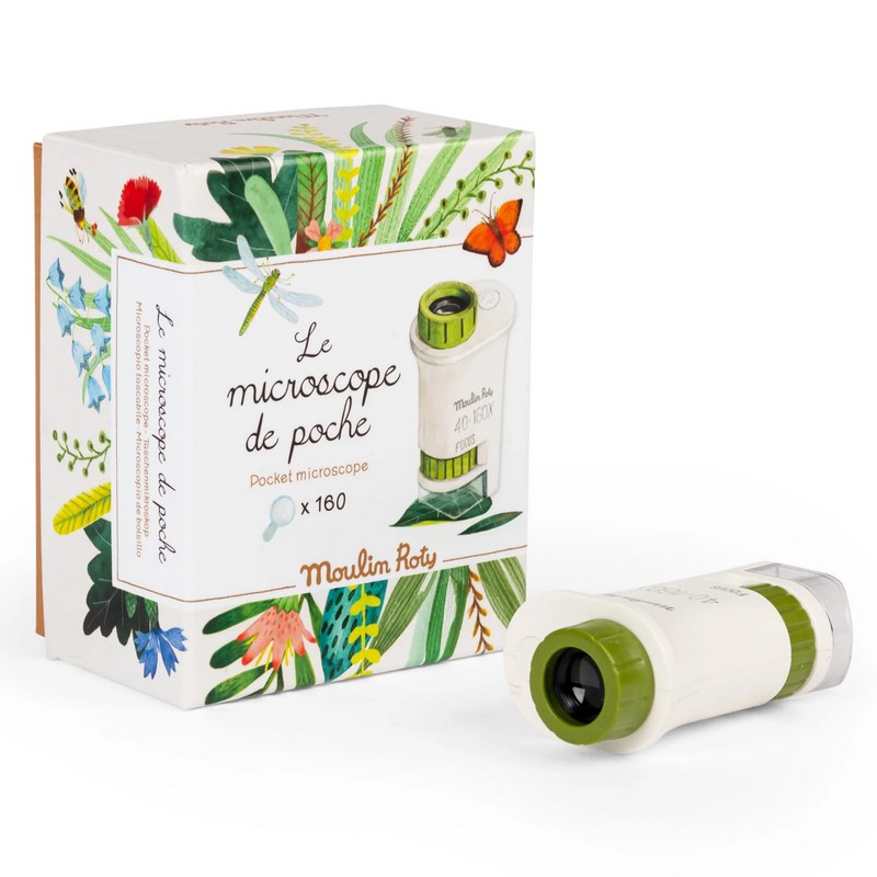 Microscopio tascabile 40-160x per bambini