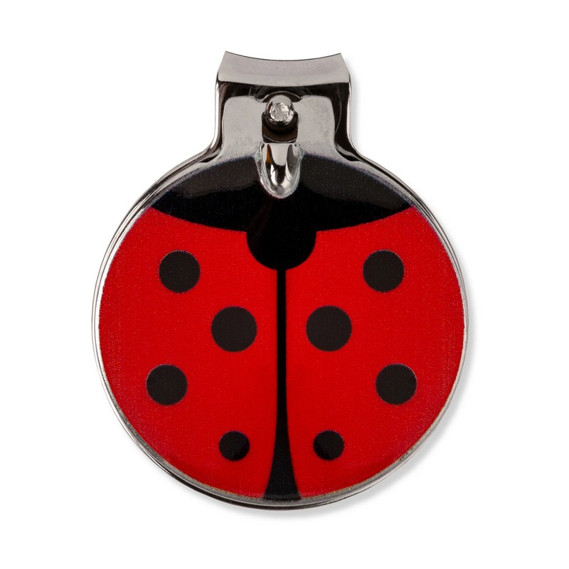 Tagliaunghie in acciaio inox a forma di coccinella