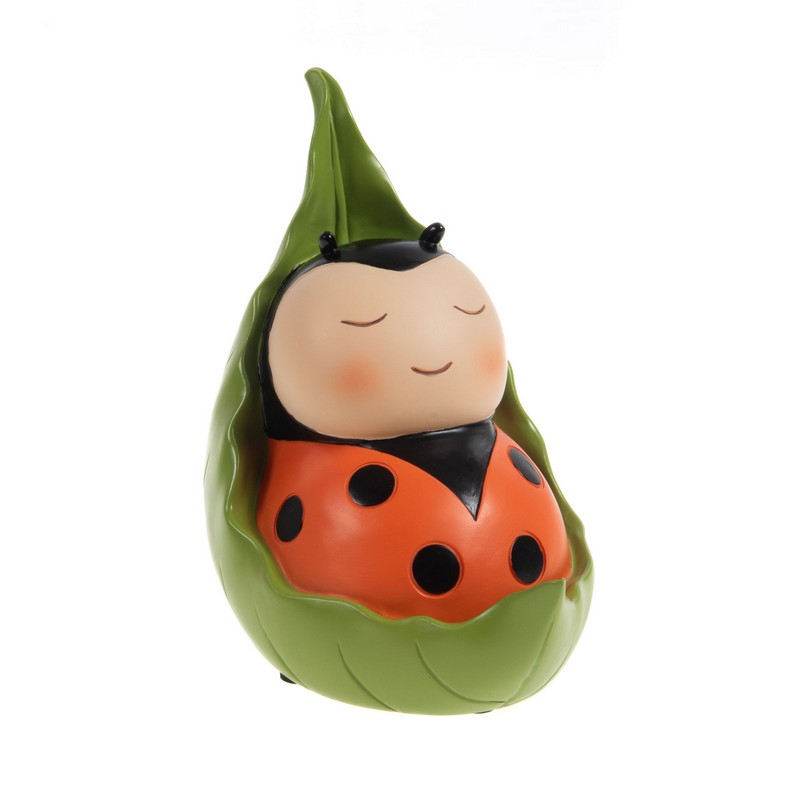Lampada a forma di coccinella ricaricabile con USB