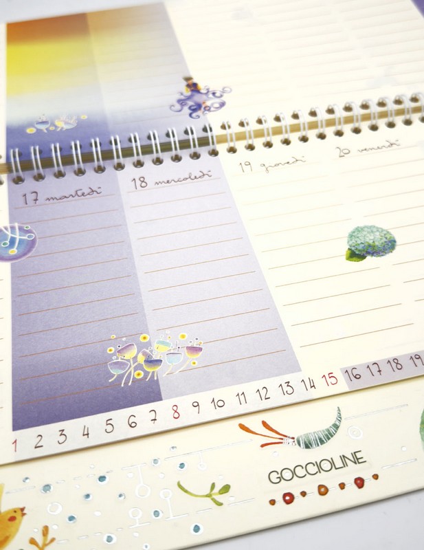 Calendario planner settimanale 2026 da scrivania