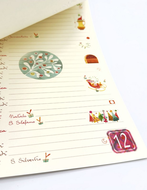 Calendario da parete illustrato 2026