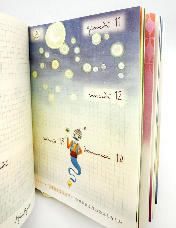 Agenda settimanale 2026 in 4 varianti assortite