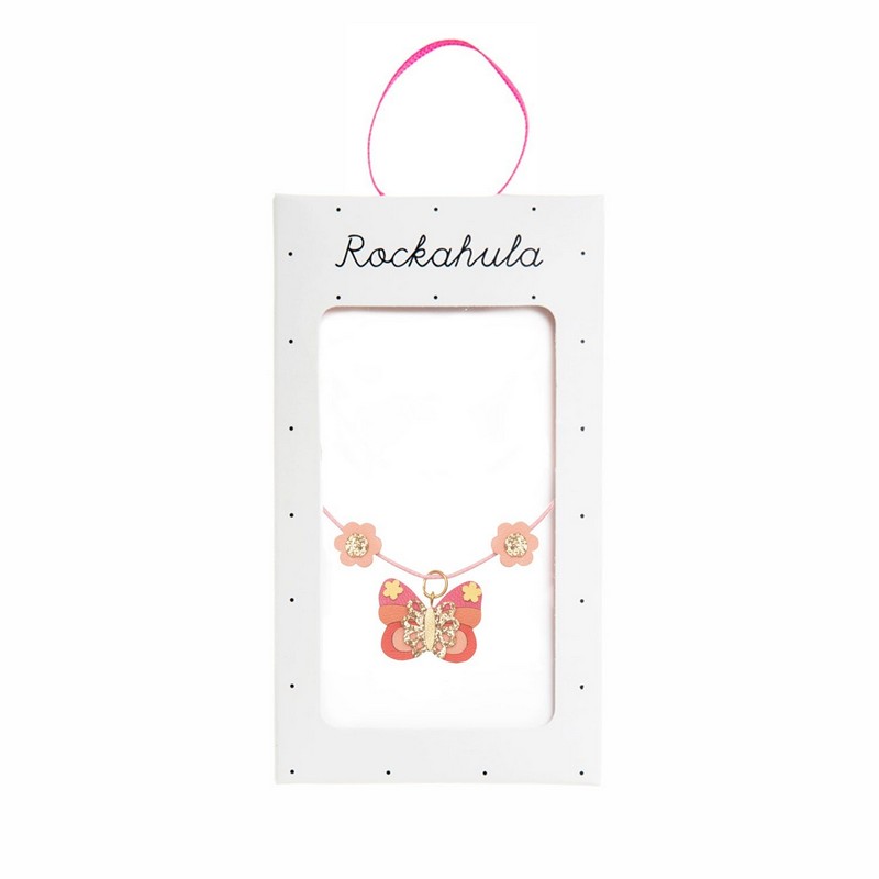 Collana farfalla per bambina in feltro
