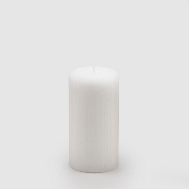 Candela dorica bianca non profumata