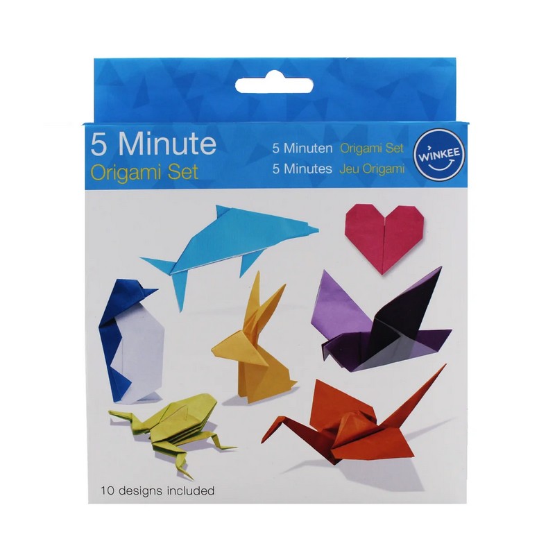 Set 10 origami in carta da fare in 5 minuti