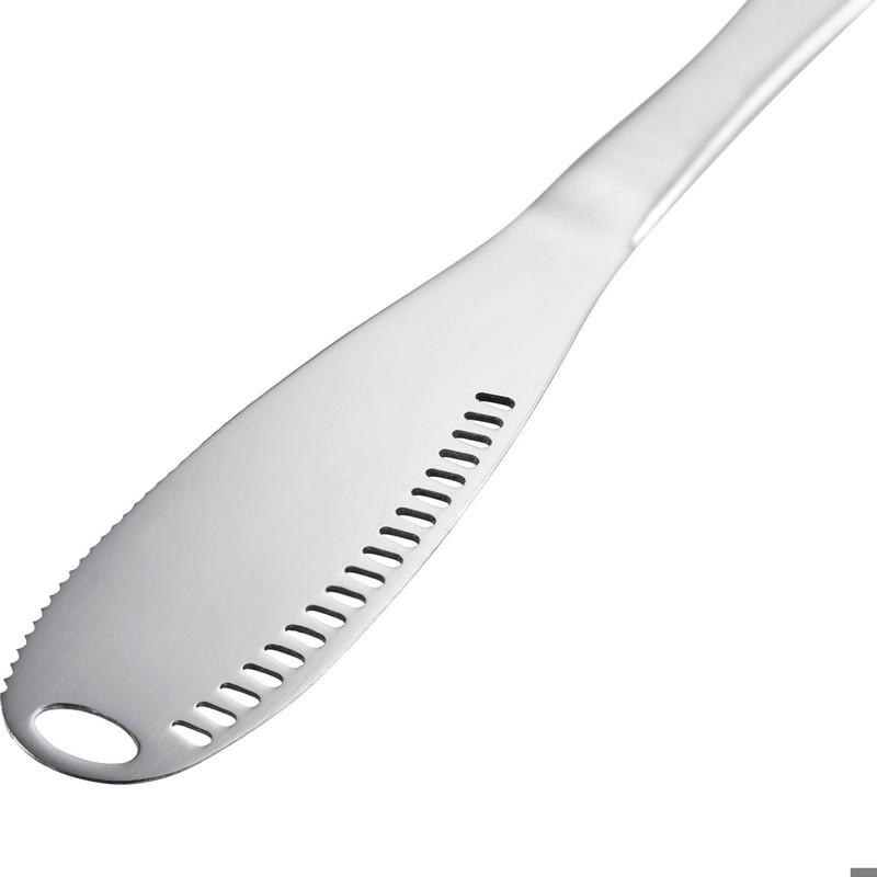 Set 2 coltelli spalma burro in acciaio inox adatti anche a decorare