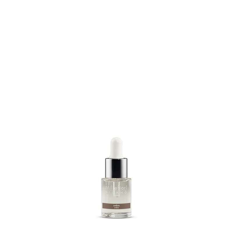 Fragranza idrosolubile Millefiori Ambra minerale da 15 ml con contagocce