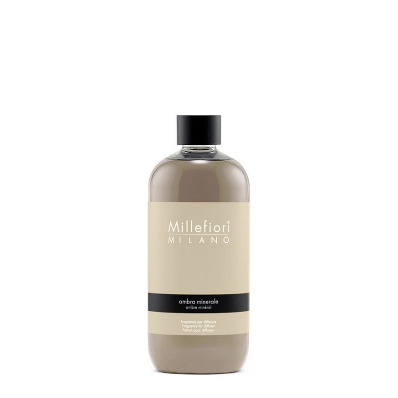 Ricarica per diffusore di fragranza Millefiori Ambra Naturale da 500 ml