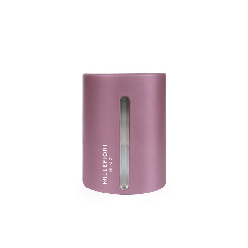 Diffusore elettrico di fragranza Millefiori (nuova versione 2025) con scocca rosa malva, profumo non incluso