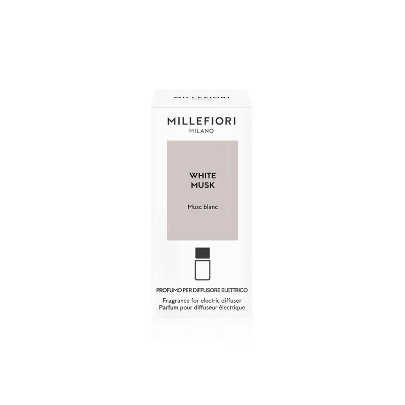 Ricarica White musk per diffusore elettrico di fragranza Millefiori (nuova versione 2025) 