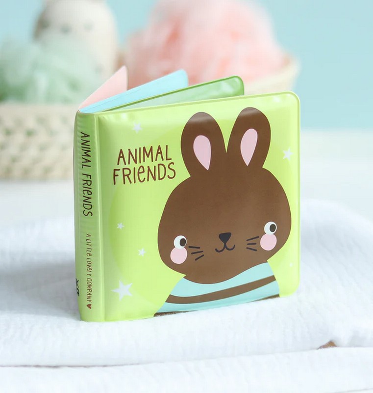 Libro morbido da bagno a tema animali