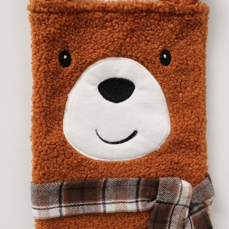 Calza della Befana orso marrone