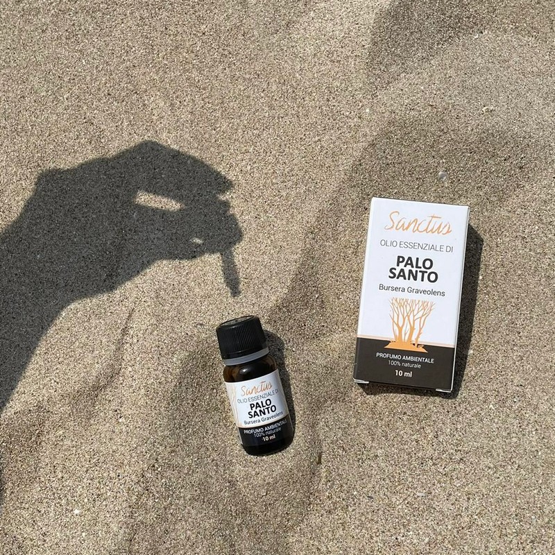 Olio essenziale di Palo Santo con contagocce da 10 ml