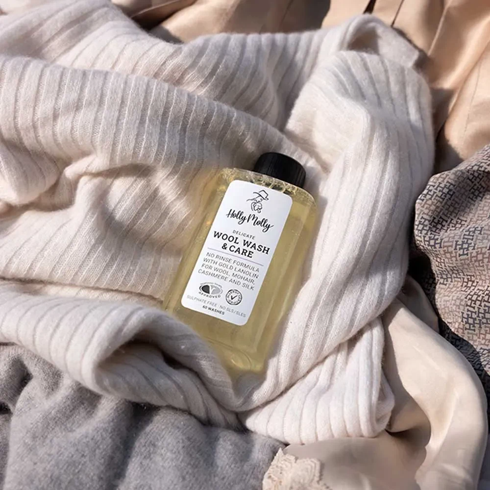 Detersivo per coperte di lana con lanolina, valido per 60 lavaggi