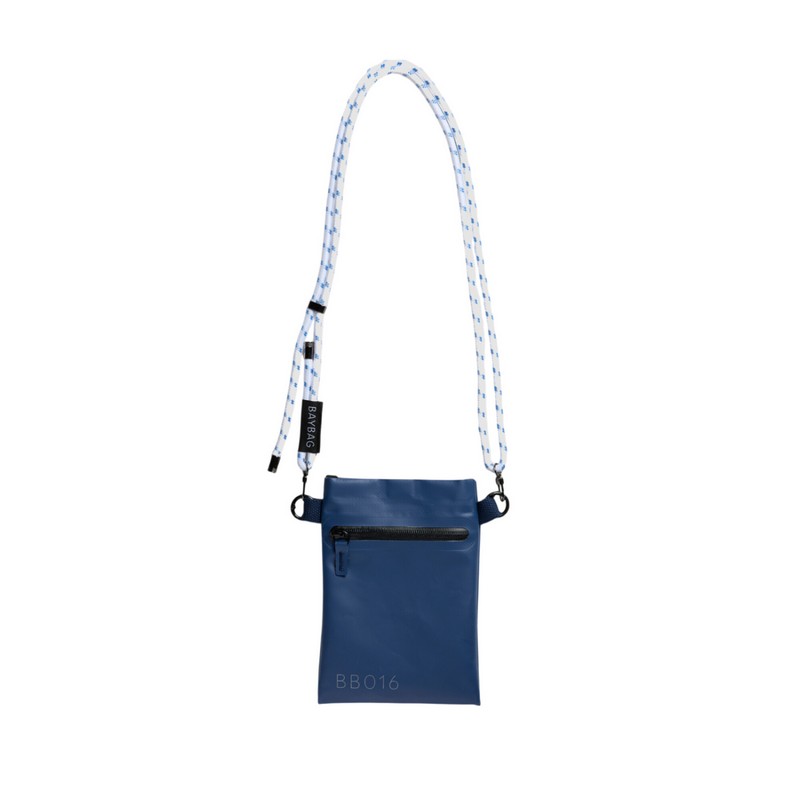 Borsa a tracolla unisex impermeabile blu, perfetta per portare cellulare, occhiali, portafogli ecc. - un'utilissima idea regalo donna e uomo
