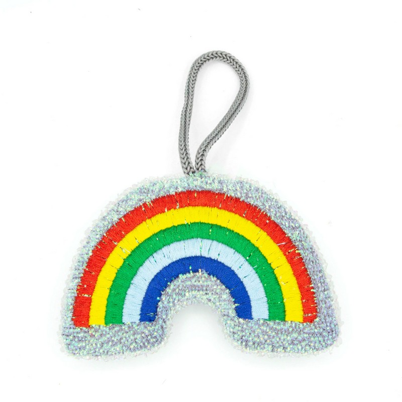 Set 2 spugne per piatti a forma di arcobaleno, per un'idea regalo divertente e originale