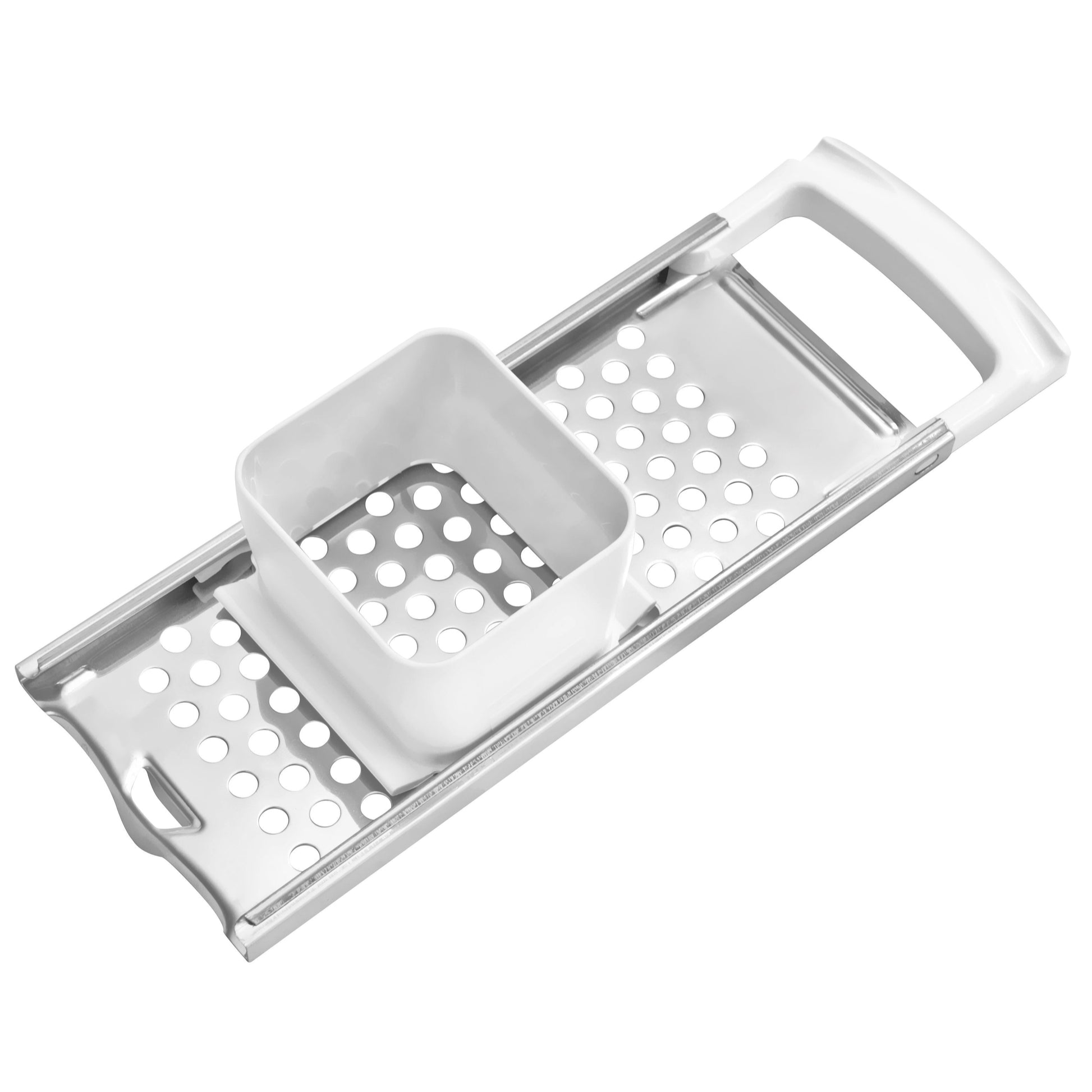 Grattugia per gnocchetti, trofie o spätzle con contenitore per l'impasto a scorrimento facile