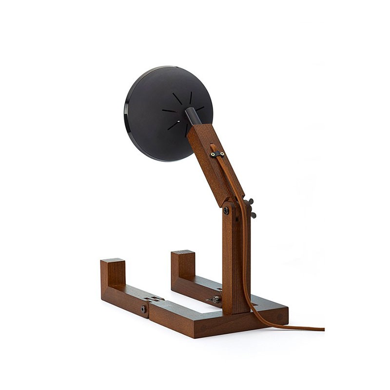 Lampada da tavolo Mr. Wattson in legno flessibile, una fantastica idea regalo per la casa