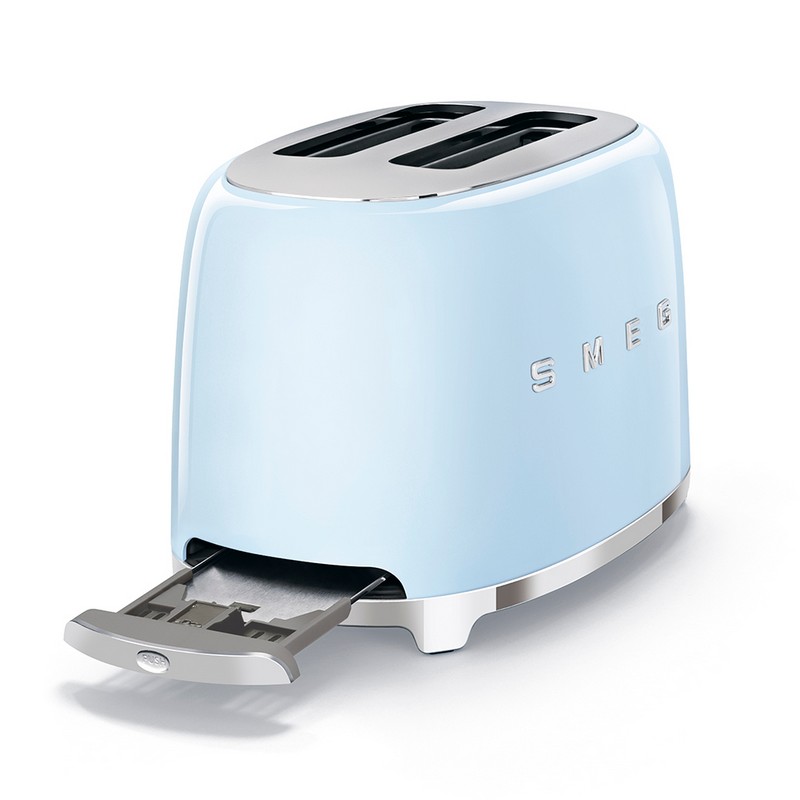 Tostapane Smeg da 2 fette color azzurro, per un regalo ideale per la cucina