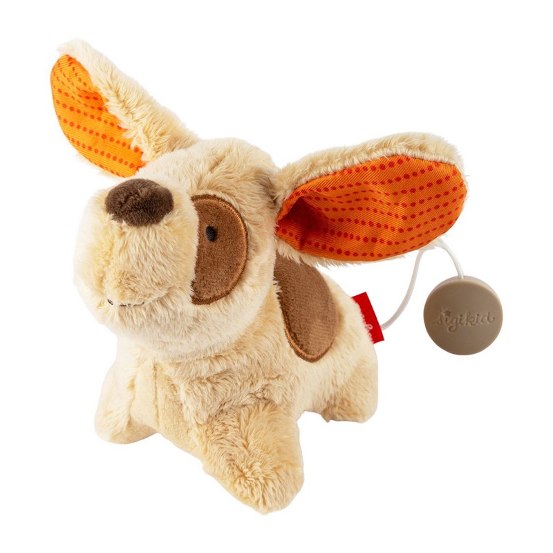 Mini peluche carillon a forma di cane con ninna nanna, perfetto come idea regalo per neonati