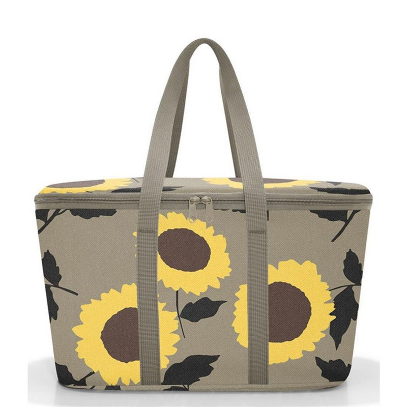 Borsa termica decorata con girasoli da 20 litri di capacità, un perfetto regalo per l'estate