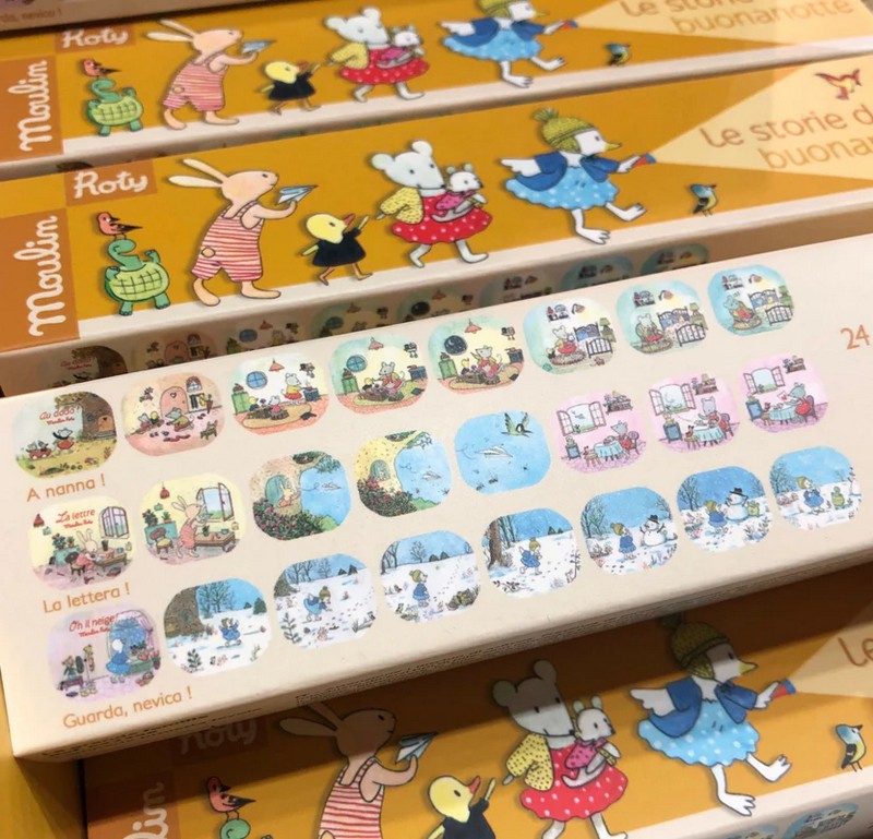 Torcia proietta storie con 3 dischi inclusi nella confezione per 3 storie diverse a tema famiglia, perfetta idea regalo per neonati e genitori