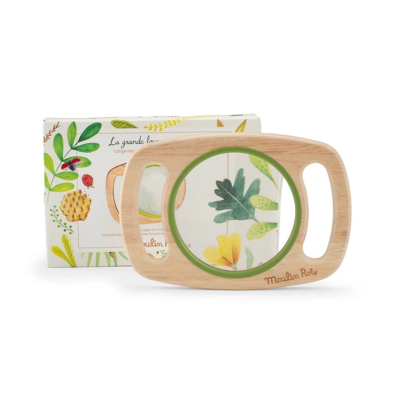 Lente di ingrandimento con ingrandimento triplo e manici, perfetta come idea regalo per bambini curiosi