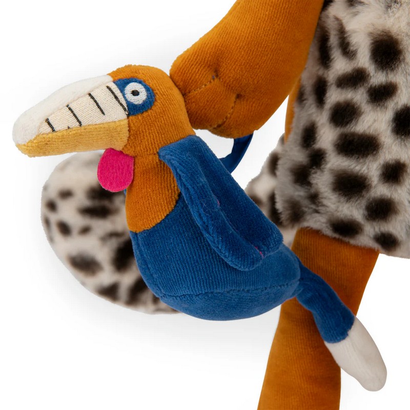 Peluche multiattività a forma di leopardo, perfetto come idea regalo per neonati e bambini