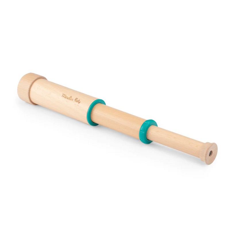 Cannocchiale 20x telescopico in legno