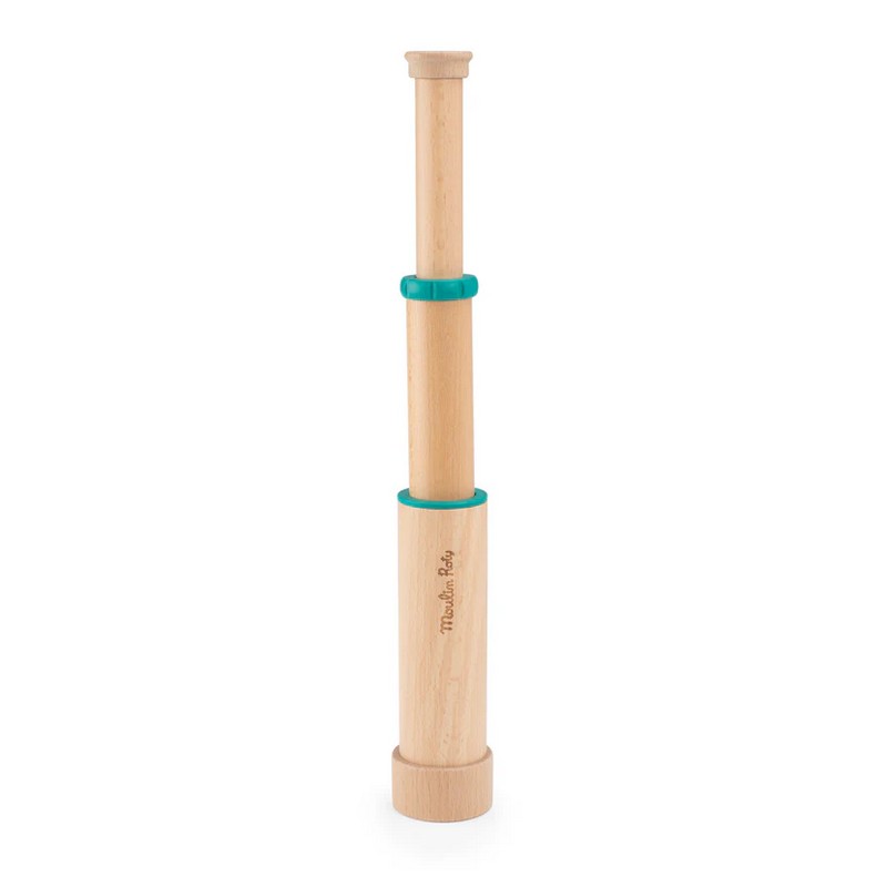 Cannocchiale 20x telescopico in legno