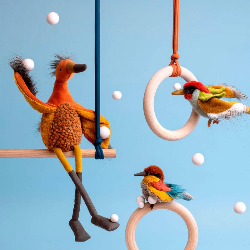 Peluche uccellino gruccione