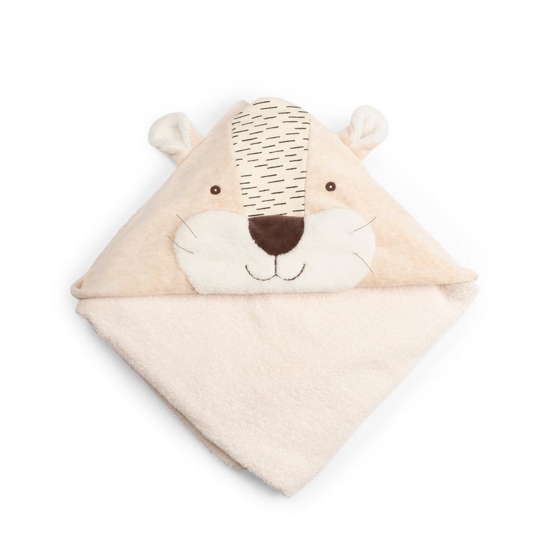 Accappatoio per neonati con muso di tigre, perfetto come idea regalo per nuovi nati e neo genitori