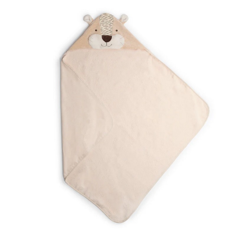 Accappatoio per neonati con muso di tigre, perfetto come idea regalo per nuovi nati e neo genitori