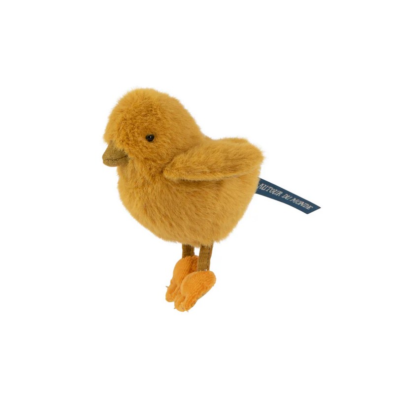 Peluche pulcino giallo, perfetto come idea regalo per bambini appassionati di animali