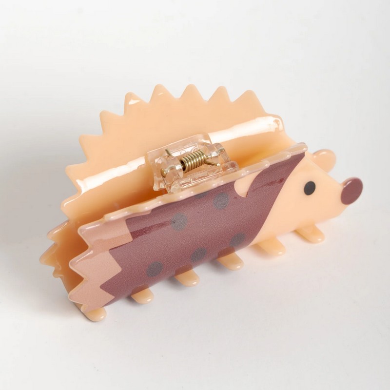 Fermacapelli a forma di riccio, perfetto come idea regalo per donna