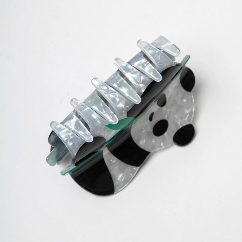 Fermacapelli a forma di panda, perfetto come idea regalo per donna