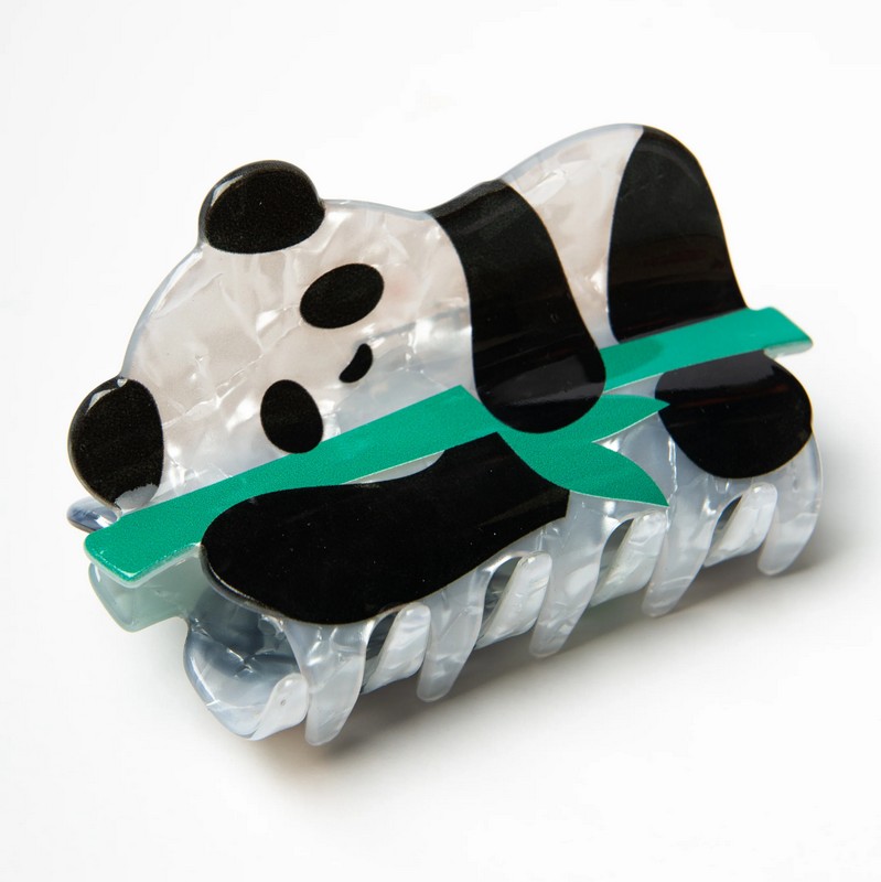 Fermacapelli a forma di panda, perfetto come idea regalo per donna