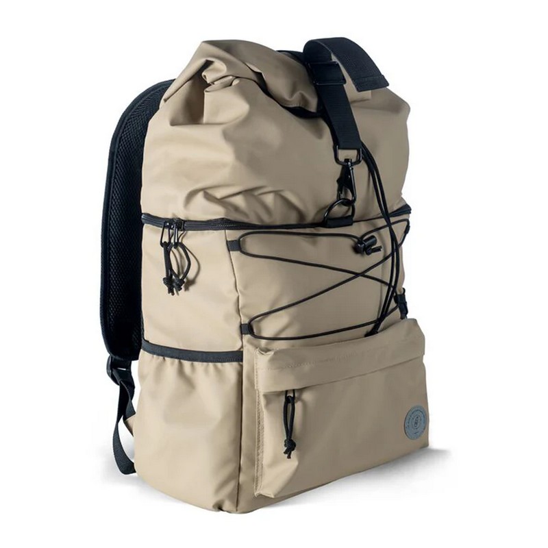 Zaino termico color sabbia da 21 litri diviso in due sezioni, include ice pack