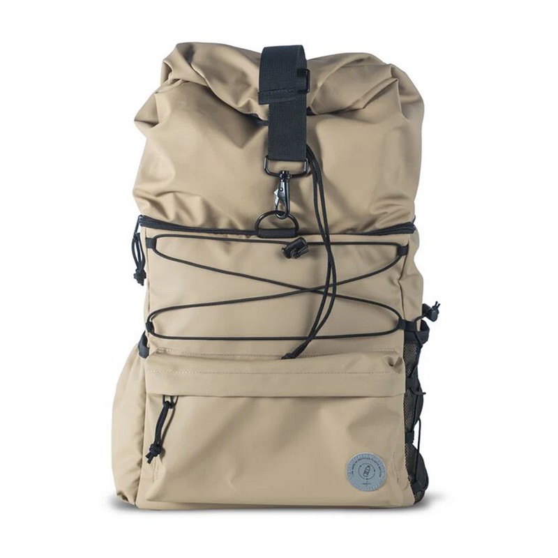 Zaino termico color sabbia da 21 litri diviso in due sezioni, include ice pack