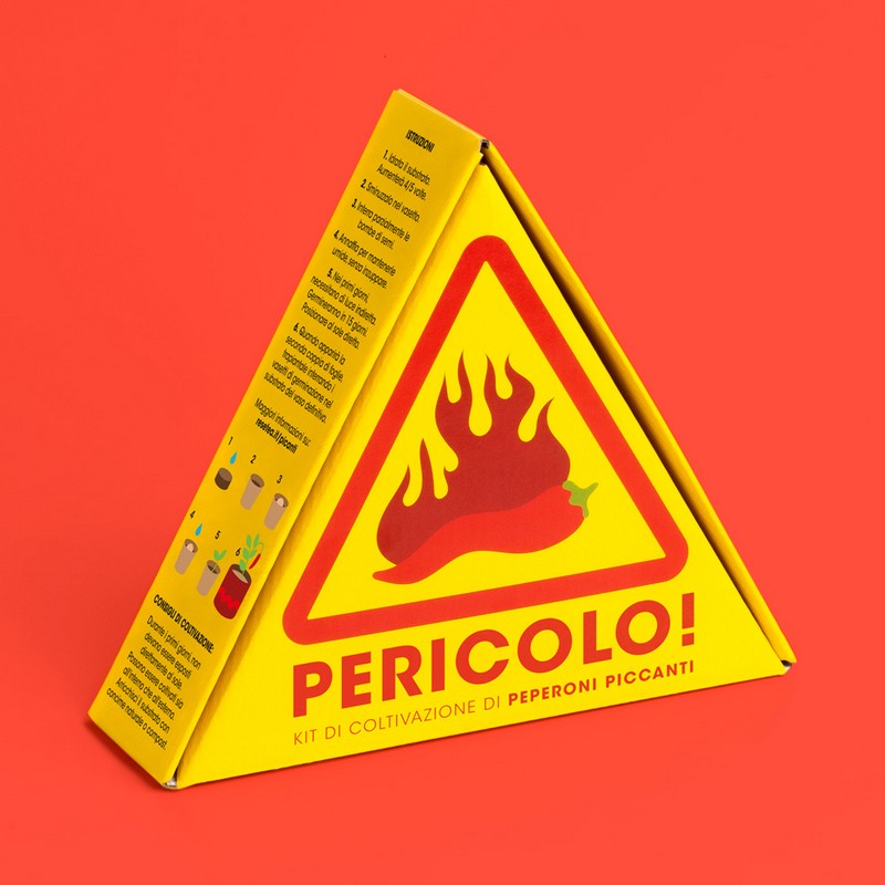 Kit di coltivazione di 5 varietà di peperoncini piccanti