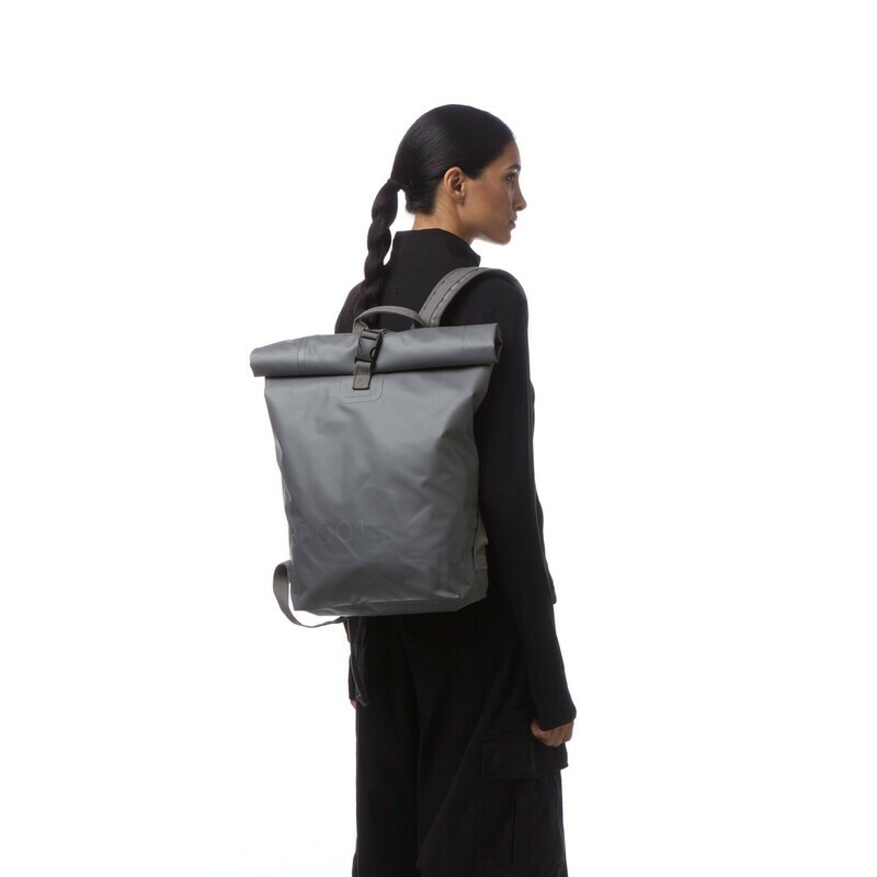 Zaino impermeabile da 15 litri senza cuciture di colore grigio, perfetto come idea regalo uomo, donna o viaggiatori