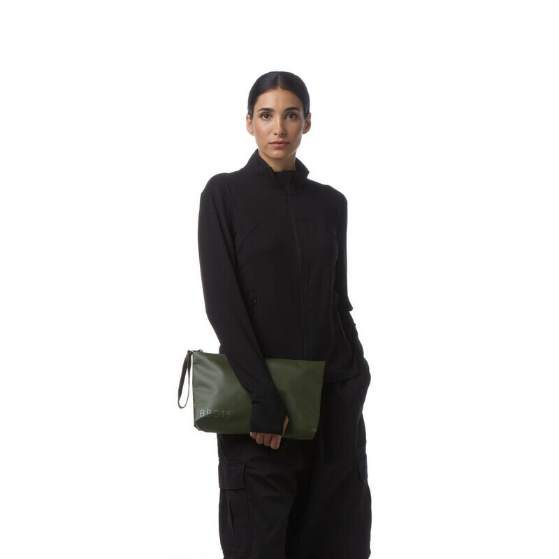 Pochette impermeabile da 2.8 litri di colore verde scuro