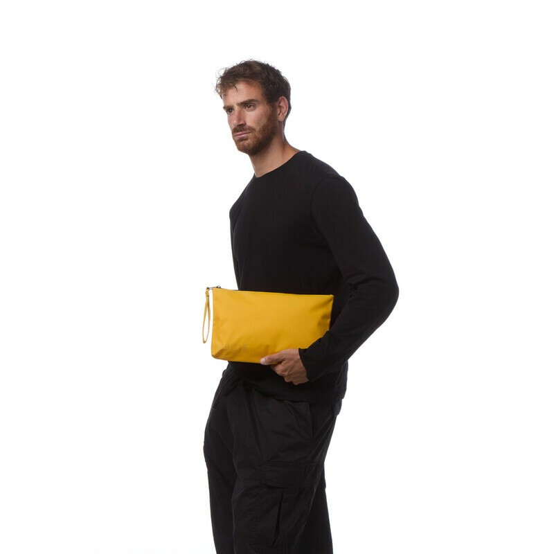 Pochette impermeabile da 2.8 litri di colore giallo senape