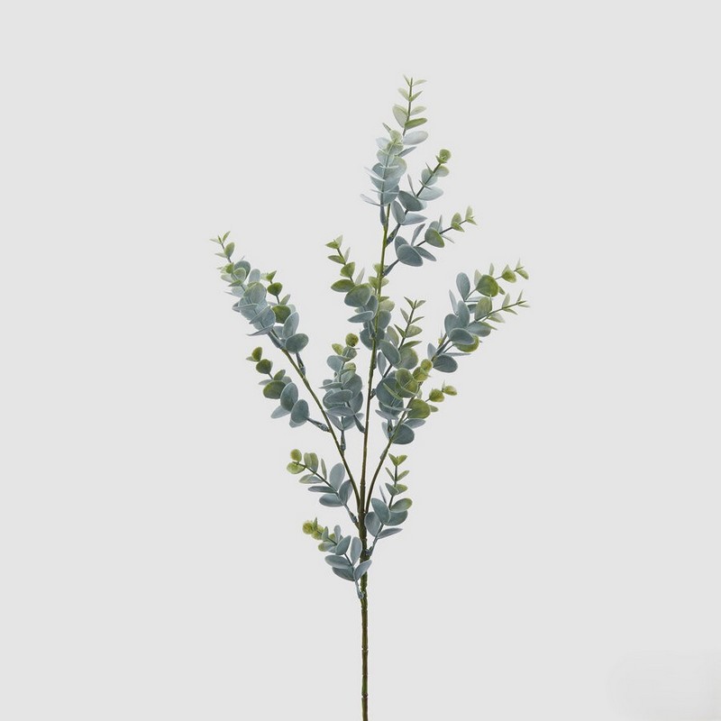 Ramo artificiale di eucalipto verde chiaro e scuro