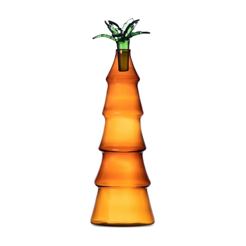 Caraffa per l'acqua a forma di palma in vetro borosilicato, perfetta per dare un tocco esotico alla tua tavola