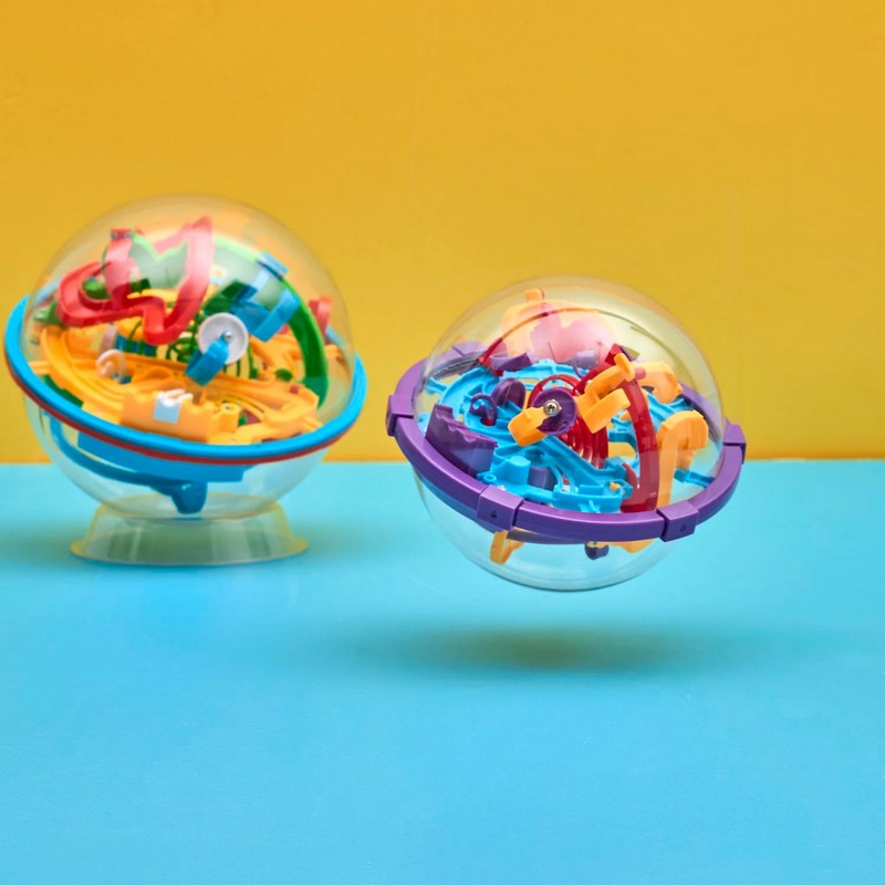 Gioco del labirinto infernale con 3 livelli di difficoltà e 100 ostacoli, una divertentissima idea regalo per adulti e bambini