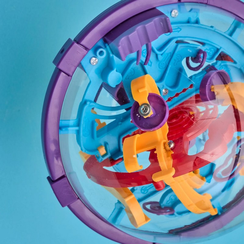 Gioco del labirinto infernale con 3 livelli di difficoltà e 100 ostacoli, una divertentissima idea regalo per adulti e bambini