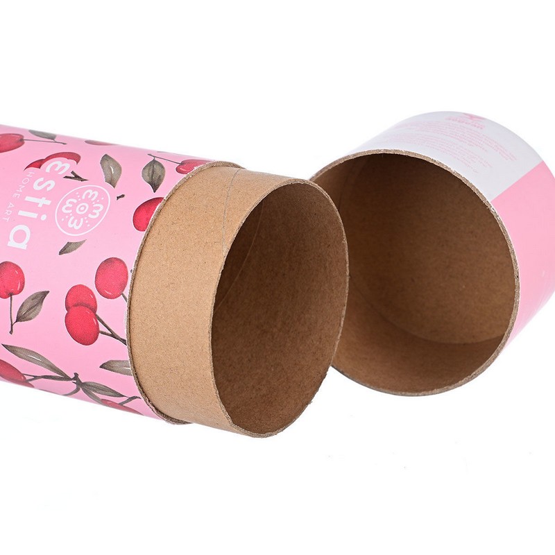 Borraccia termica 500 ml a forma di lattina in acciaio con cannuccia, decorata con ciliegie, utilissima idea regalo per la vita quotidiana